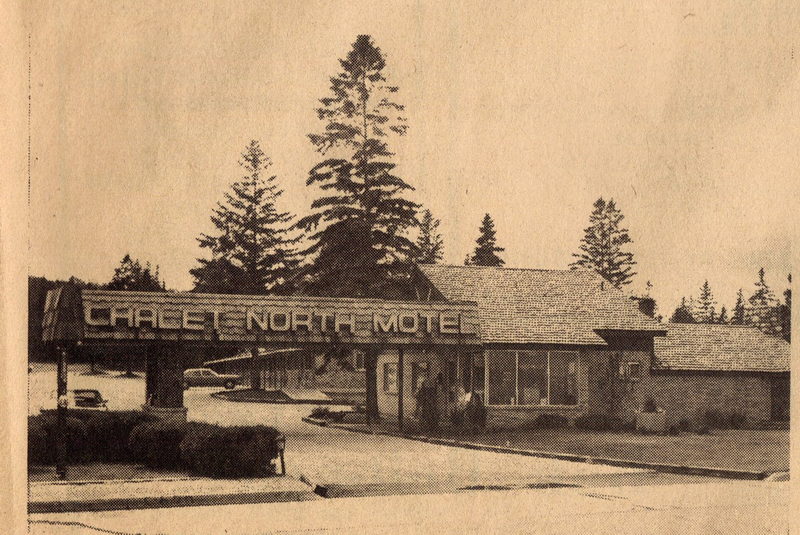 Chalet North Motel (Island View Lodge Motel) - Vintage News Photo (newer photo)
